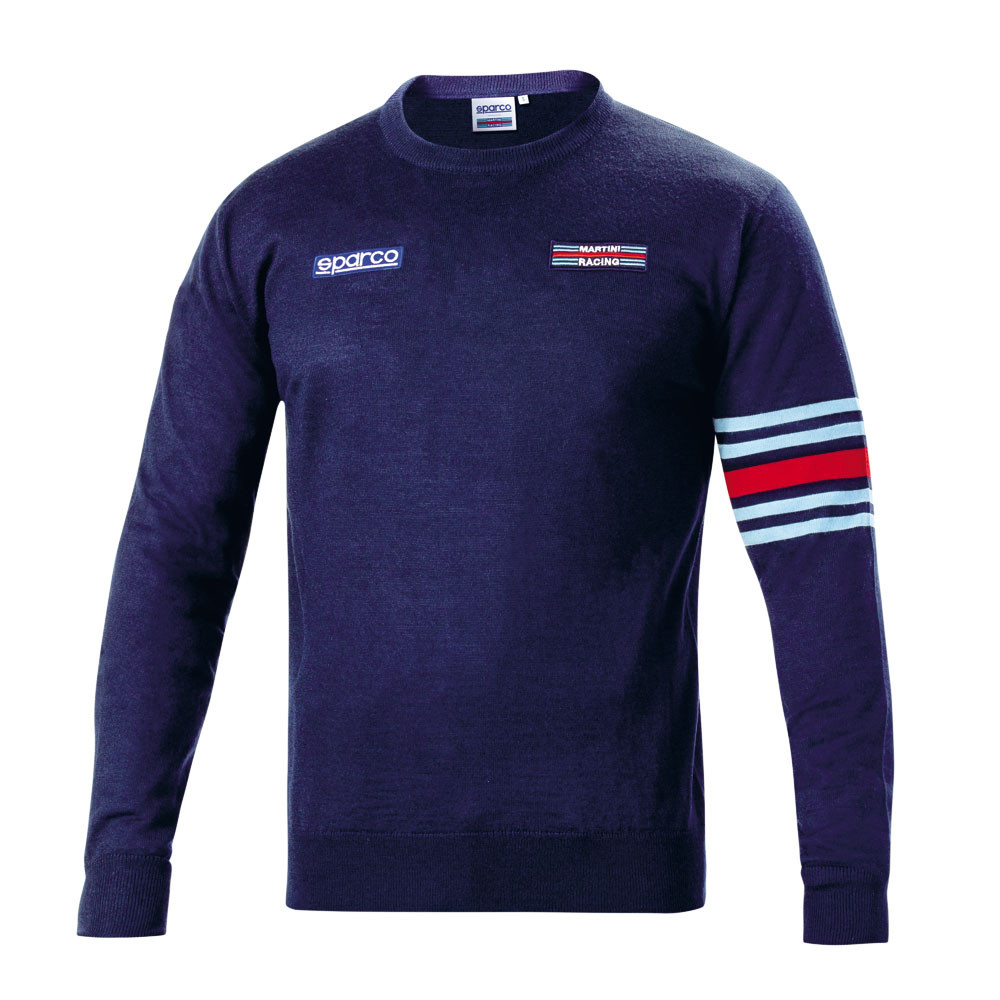 Maglione Sparco Martini Racing cotone girocollo - 01350MR.BM.3XL - 01350MRBM6XXXL - 8033280432621