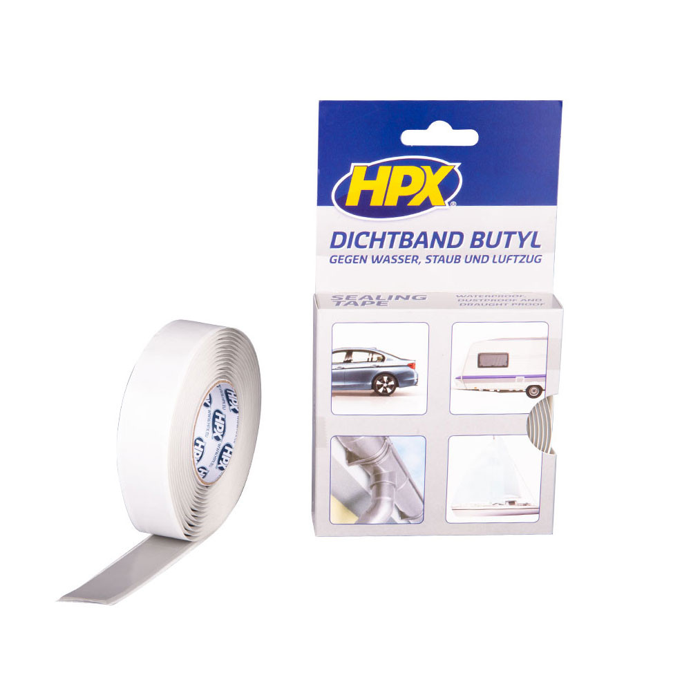 Ruban d'étanchéité HPX butyle gris 20mm x 3m - HPX-BU2003 - BU2003 - 5425014223378