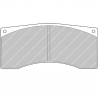 Bremsbeläge Ferodo DS1.08 vorne für CITROEN DS3 1.6 THP 155 01.13 - Bremssattel ALCON