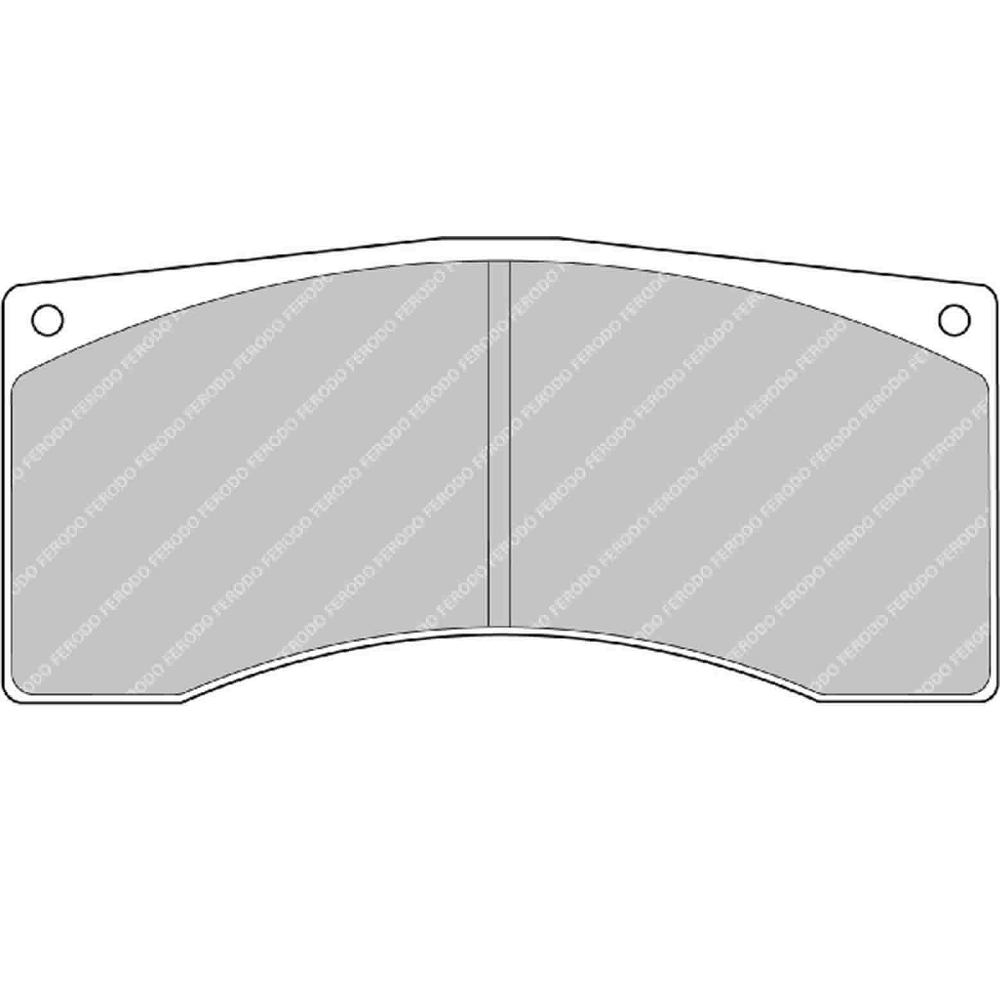 Ferodo DS1.08 brake pads front for PEUGEOT 208 Rally 4 -  caliper ALCON - F-RP1077DB - FRP1077DB - 3661768753989