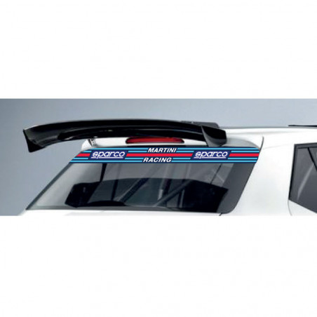 Paresoleil Sparco lunette arrière Martini Racing