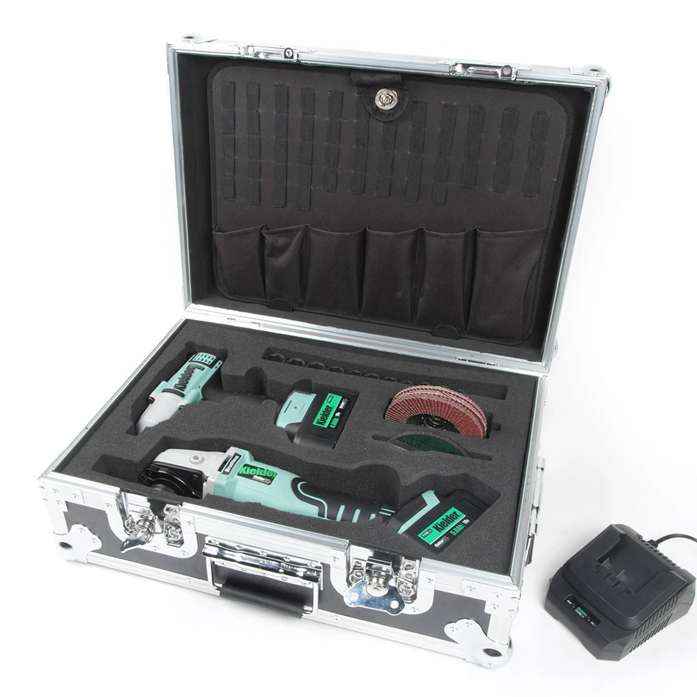 Combo-Kit 1 Pro-S Kielder® Schlagschrauber + Schleifer + Batterien - KWT-008-PROS-CT1 - KWT-008-PRO-S-CT01EU - 5060441194381