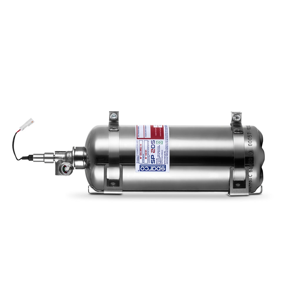 Extincteur électrique inox Sparco SP205 2,5L - 014778EXL2 - 014778EXL2 - 8033280409647