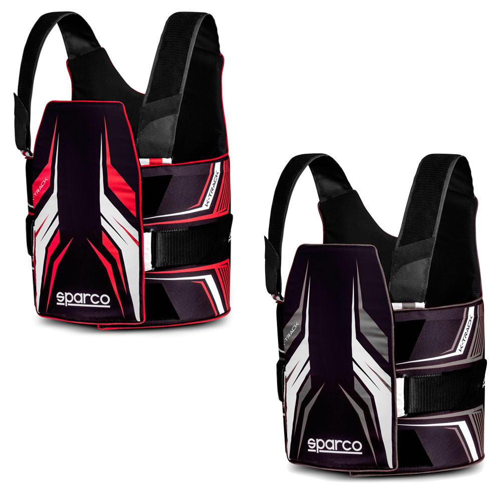 Paracostole Sparco K-Track bambino - 002406KB.NBL.130 - 002406KNRBI1213 - 8033280443795