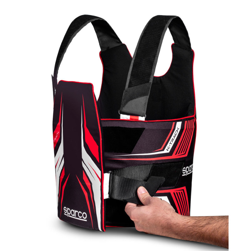 Paracostole Sparco K-Track bambino - 002406KB.NBL.130 - 002406KNRBI1213 - 8033280443795