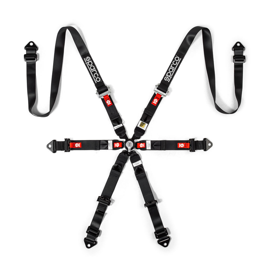 Cintura Sparco Prime H-8 Endurance - 04835HNR - 04835HNR - 8033280406226