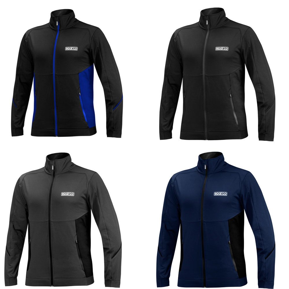 Sweat zippé Sparco - 01366.NB.S - 01366NRAZ1S - 8033280447007