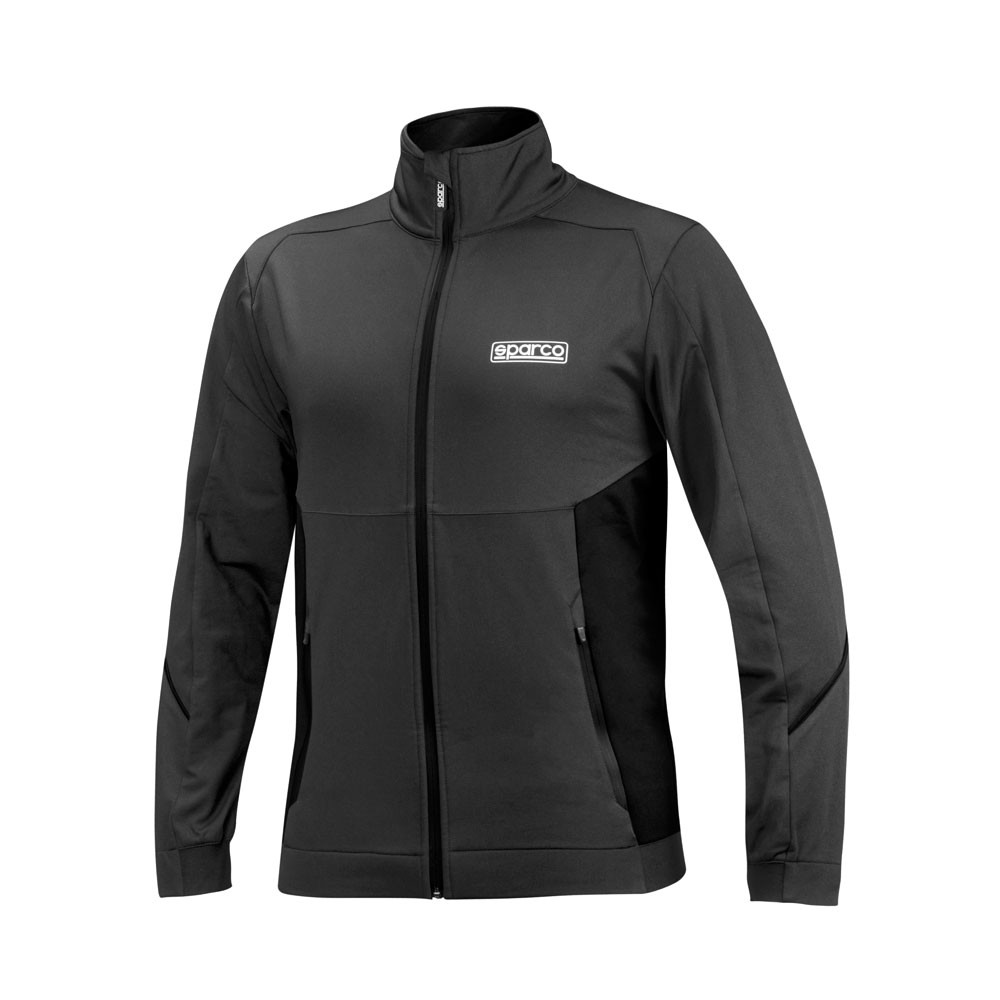 Felpa con zip Sparco - 01366.NB.S - 01366NRAZ1S - 8033280447007