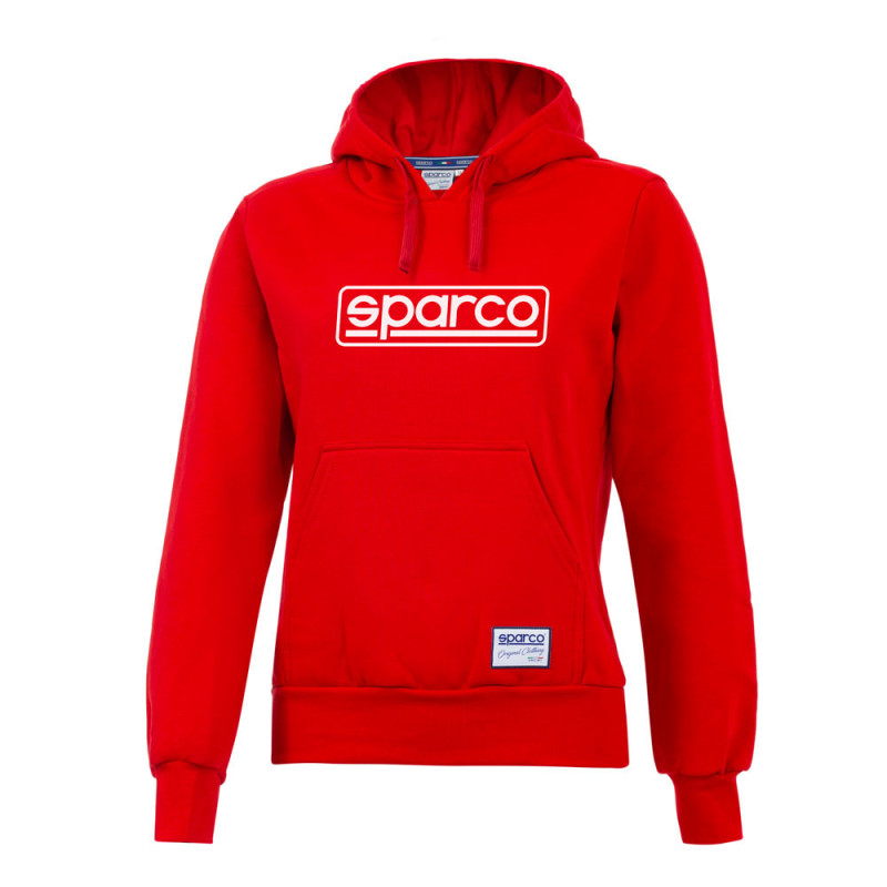 Felpa con capuccio donna Sparco - 01316.R.M - 01316RS2M - 8033280427603