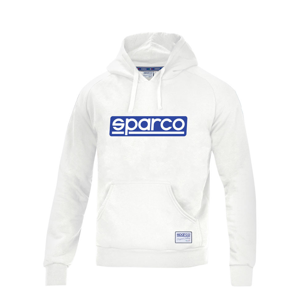 Sparco Herren-Kapuzenpullover - 01318.BL.L - 01318BI3L - 8033280427757