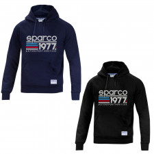 Felpa con cappuccio Sparco 1977