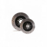 Tarox D95 vented drilled front brake disks Peugeot Expert 1.9 D 69cv 2003/12-2006/12