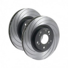 Tarox F2000 solid grooved rear brake disks Audi A4 Avant 2.0 TDI 140cv 2004/11-2008/06