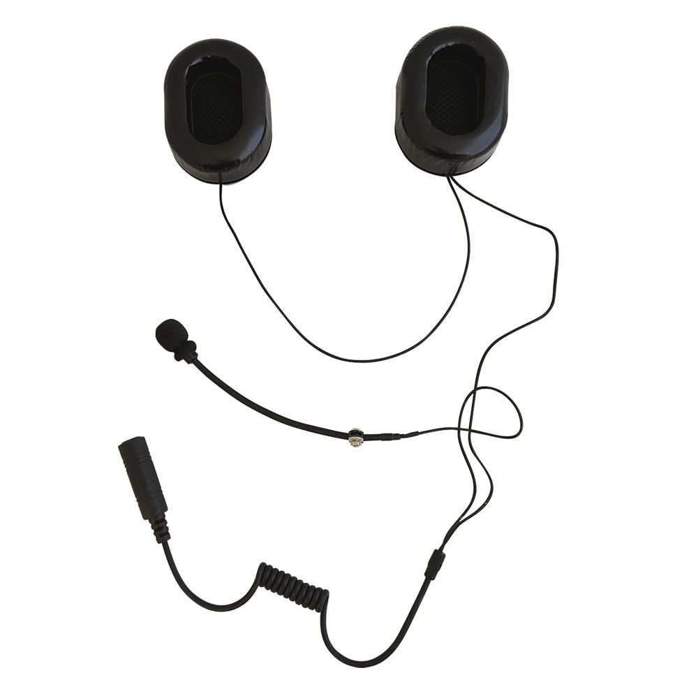 GT2i Mikrofon-/Lautsprecher-Set für Jethelme mit Ohrmuscheln - GT-RADIO-JET-C - 3661768554265