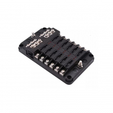 Fuse holder with warning lights 12 pieces max 100A