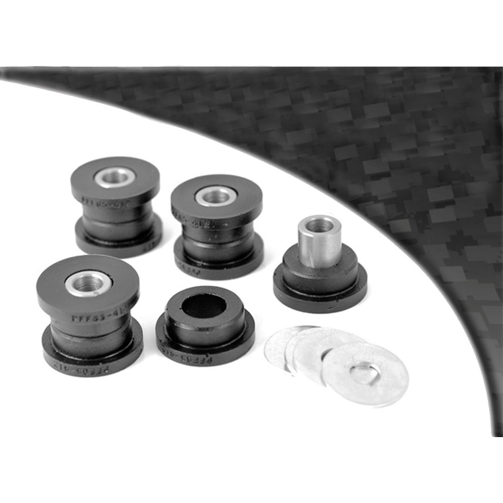 Silent-Bloc Powerflex Black Barra Anti-Rollio Anteriore Volkswagen Golf 4 (2 Pezzi) - PF-F85412-2N - PFF85-412BLK - 5055676515186
