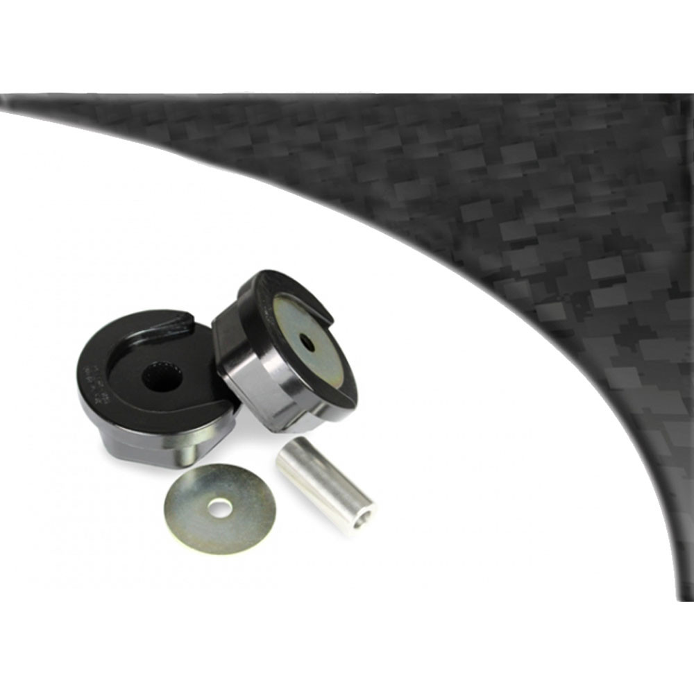 Silent-Bloc Powerflex Black Motorhalterung hinten unten Peugeot 206 / 306 70mm (1 Stück) - PF-F50306N - PFF50-306BLK - 5055676506245