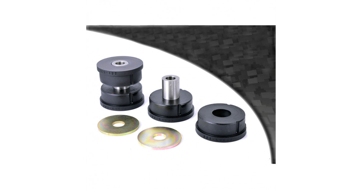 Silent-Bloc Powerflex Black Differenziale Posteriore Subaru Impreza 1993-2000 (2 Pezzi)