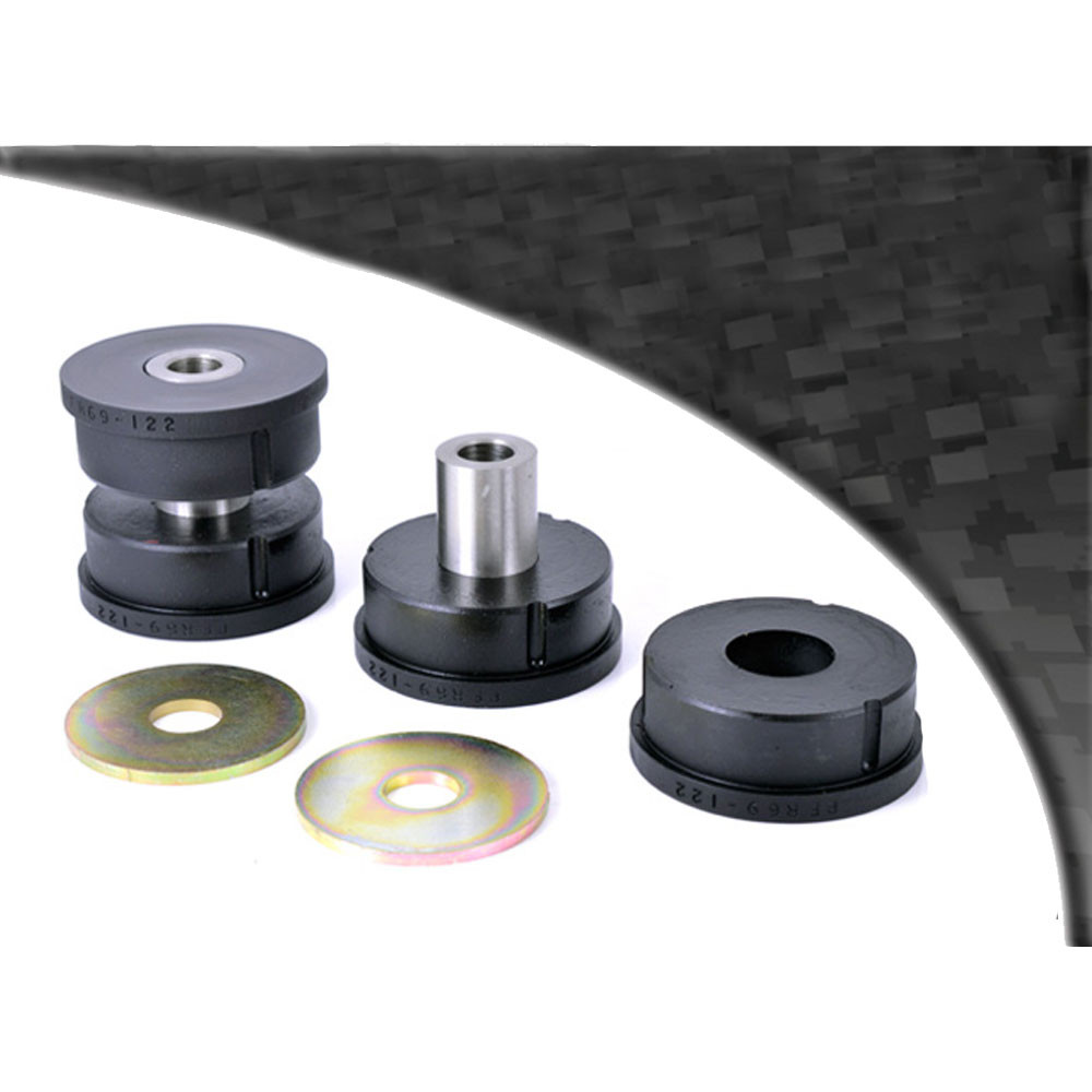 Silent-Bloc Powerflex Black Hinterachsdifferential Subaru Impreza 1993-2000 (2 Stück) - PF-R69122-2N - PFR69-122BLK - 5055676508331