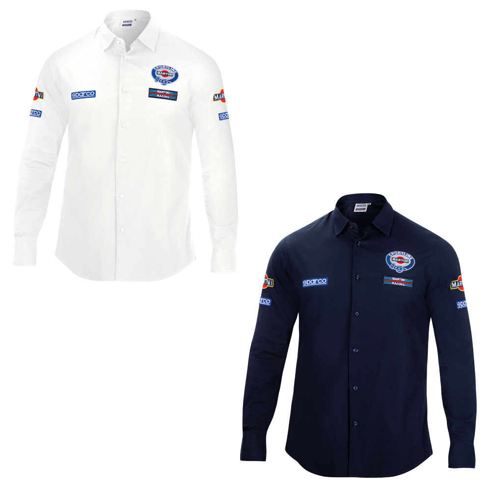 Sparco Martini Racing long sleeve shirt - 01277MR.BM.M - 01277MRBM2M - 8033280392246
