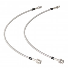 Goodridge VK2 Front Aviation Brake Hoses Kit Audi Coupé Quattro Length 420mm