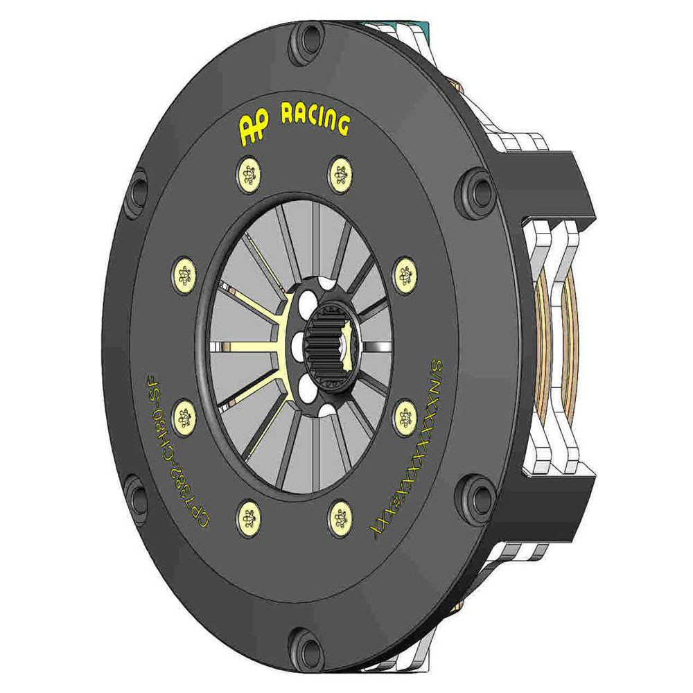 AP Racing Zwei-Scheiben-Kupplungsmechanismus 184mm - AP-CP7382-CH80SF - CP7382-CH80-SF - 3661768081167