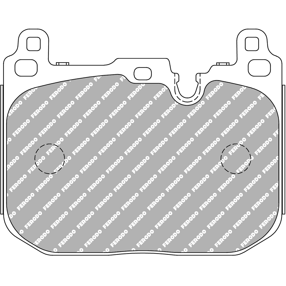 Plaquettes de frein Ferodo DS3.12 avant pour BMW 1 Series 114 d 10.12 -  étrier Brembo - F-CP4611G - FCP4611G - 3666618000039