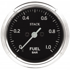 Manometro Stack Classic 52mm pressione benzina 0-1b elettrico