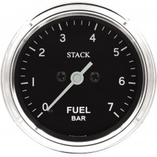 Stack Classic 52mm fuel pressure gauge 0-7bars electric