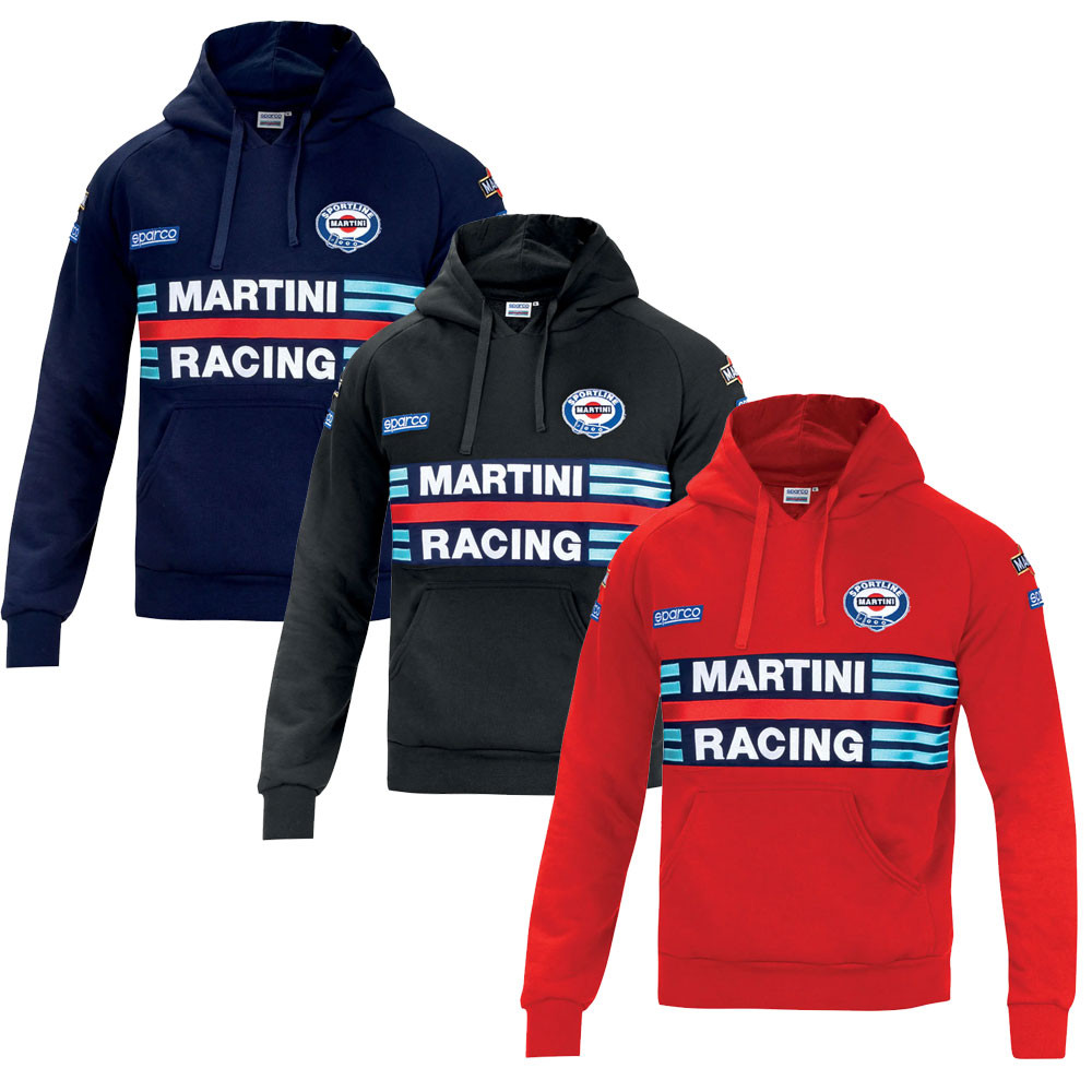 Felpa con cappuccio Sparco Martini Racing Replica - 01279MR.R.S - 01279MRRS1S