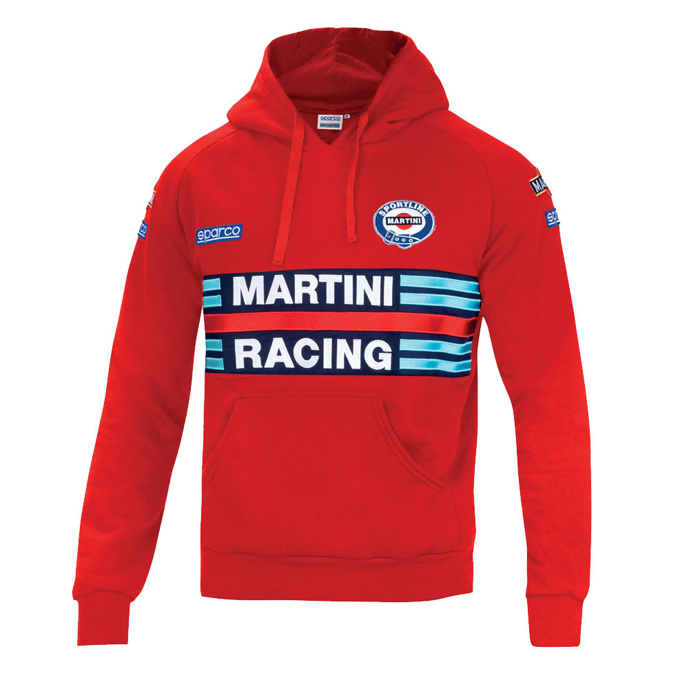 Sparco Martini Racing Replica Kapuzen-Sweatshirt - 01279MR.R.S - 01279MRRS1S