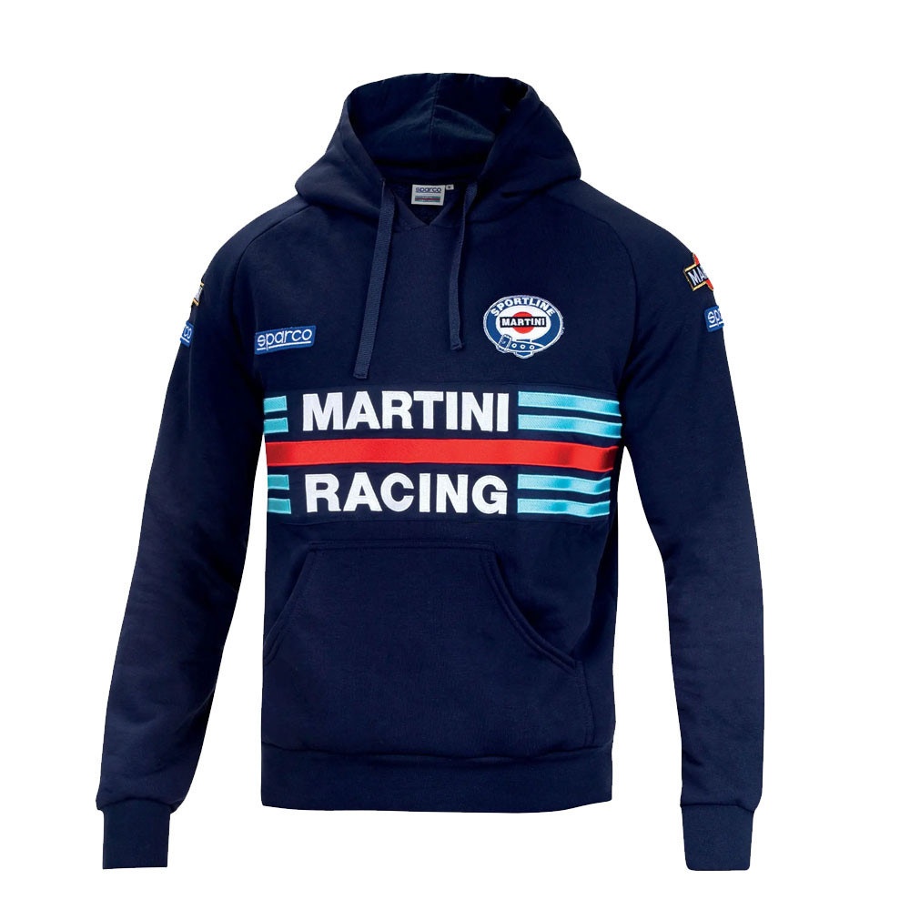 Sparco Martini Racing Replica Kapuzen-Sweatshirt - 01279MR.R.S - 01279MRRS1S