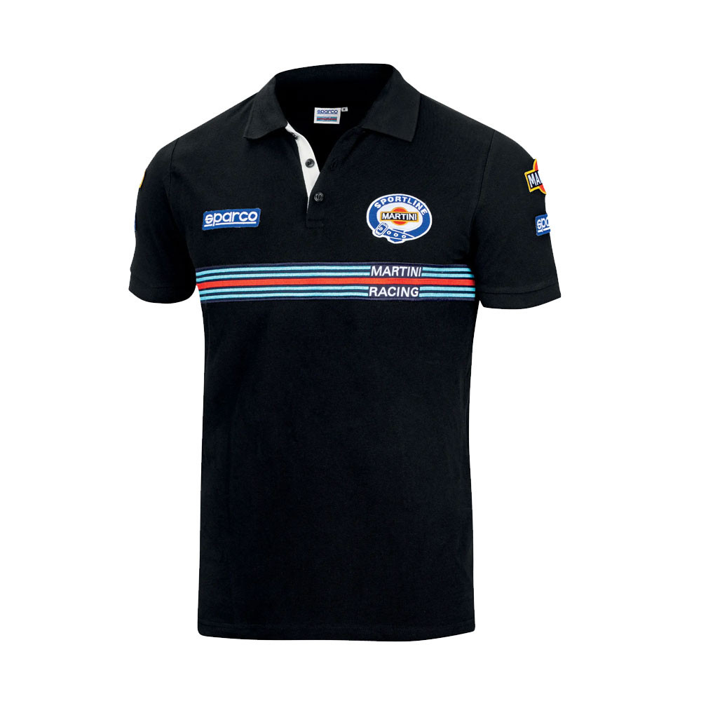 Polo Sparco Martini Racing Replica - 01275MR.BL.M - 01275MRBI2M - 8033280391171