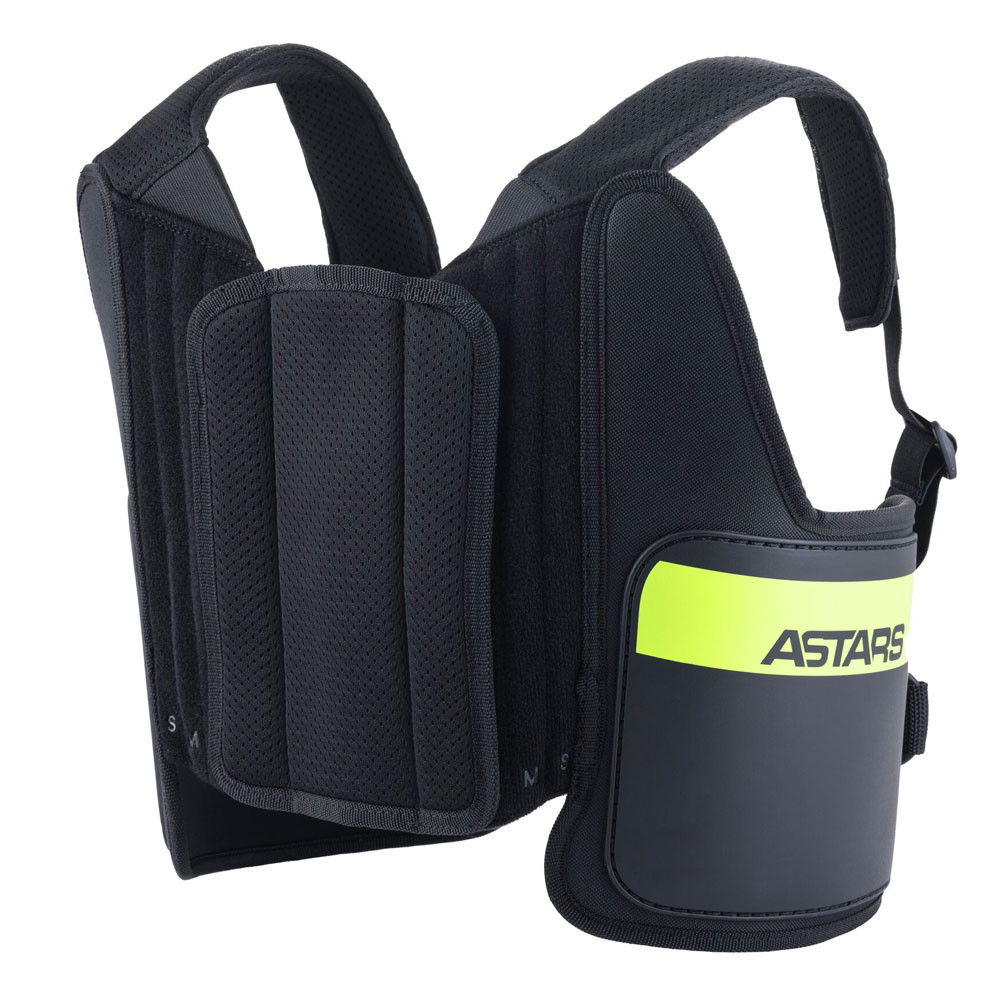 Alpinestars Bionic black/yellow rib protector - AL-6537013-J.NJ.S/L - 6537013.155.S/L