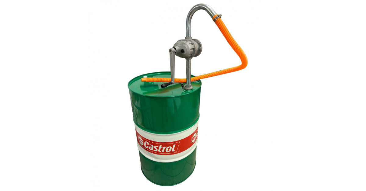 Pompe Manuelle rotative GT2i Race & Safety pour fût d'essence/éthanol/huile 1T/1L démontable