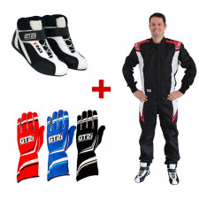 Pack kart GT2i Race & Safety tuta + stivaletti + guanti