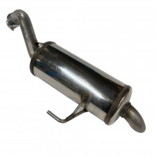 Terminale Scarico Inox Inoxcar Renault Clio 2 RS Fase 1 uscita nascota