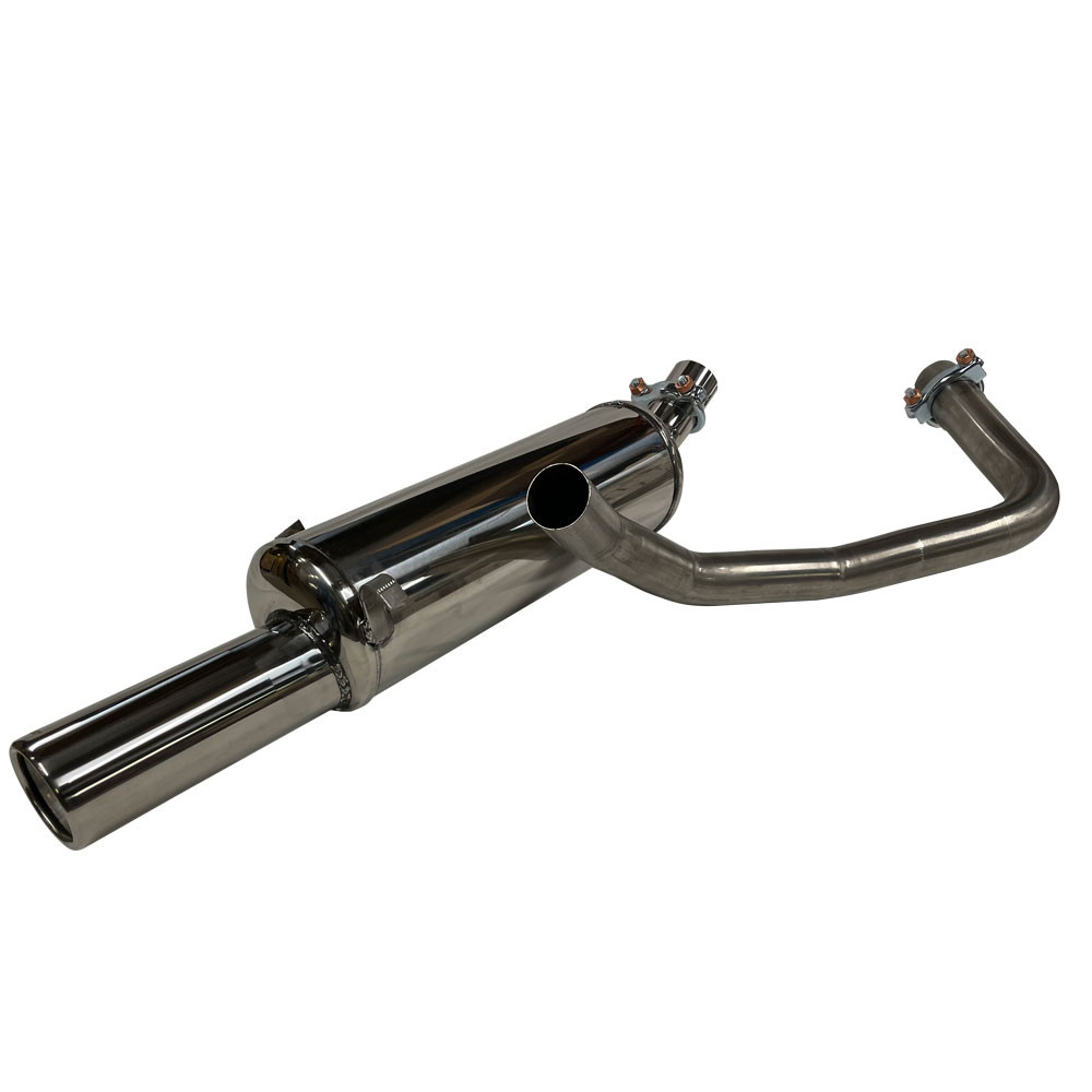 Terminal Echappement Inox Inoxcar Renault Megane II 1.6 16v 1x80mm - IC-REME0980 - REME.09.80 - 3661768258101