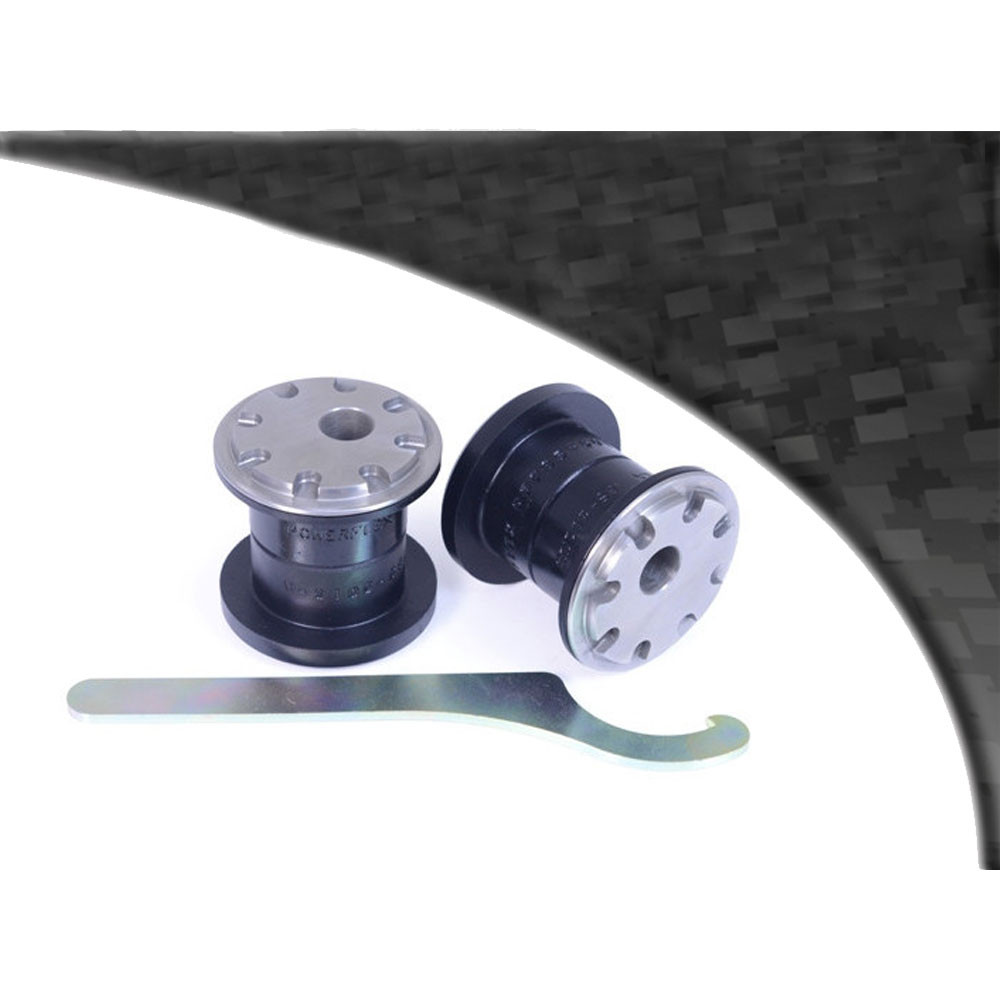 Silent-Bloc Powerflex Black Vorne Dreieck Vorne Verstellbarer Radsturz Audi A3 MK2 8P (2003-2012) - PF-F85501G-2N - PFF85-501GBLK - 5055676529947