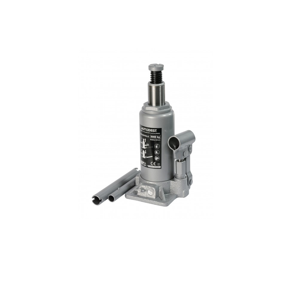 Cric Hydraulique 5 Tonnes Mini 217mm Maxi 422mm - AS-504014-5 - 3661768291719