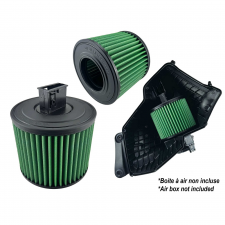 Filtre à air GREEN FILTER BMW SERIE 1 (E81/E82/E87/E88) 125 i 03/08-