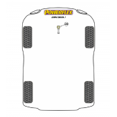 Silent Bloc POWERFLEX anti-couple inférieur Hyundai i30N / i20N Track