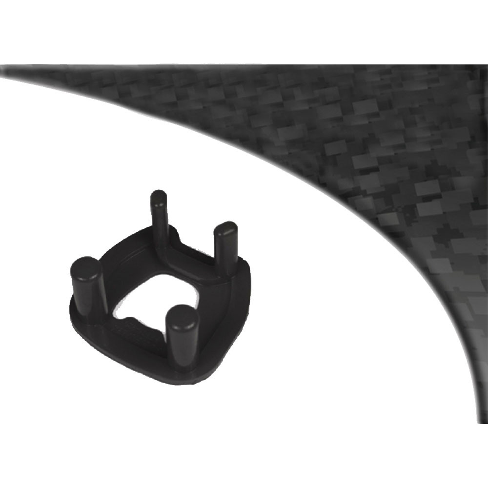 Boccola POWERFLEX Black inserto supporto coppia inferiore per Toyota Yaris 1.6 GR 4WD - PF-F76920-N - PFF76-920BLK - 5055676555496