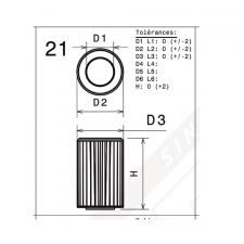 GREEN FILTER OEM replacment air filter ISUZU TROOPER I 3,1L