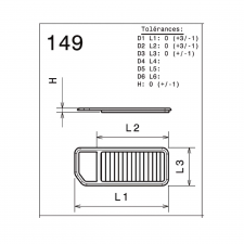 Luftfilter GREEN FILTER FIAT 500/NUOVA 500 (150) 1,6L JTD 16V (EURO 6) 01/10-