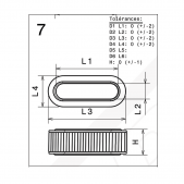 Filtre à air de remplacement origine GREEN FILTER Honda CIVIC III DOOR 1.3 16V EG3