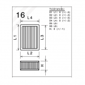 Filtre à air de remplacement origine GREEN FILTER FERRARI 308 GT4 3,0L V8 255cv