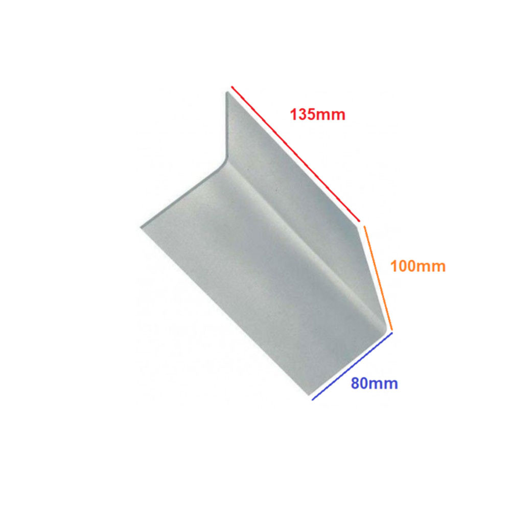 Contro placca GT2I in L Acciaio 3mm - O-AA-175 - 3661768400968