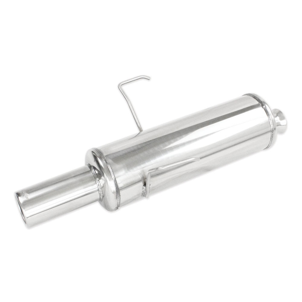 Terminal Echappement Inox Inoxcar Peugeot 106 1.1/1.4 Après 1996 1x80mm - IC-PE1060480 - PE106.04.80 - 3661768206133