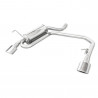 Echappement Inoxcar Silencieux Arrière droit + gauche 1X120X80 PEUGEOT 406 2.0 TURBO / 2.2 16V / 3.0 V6